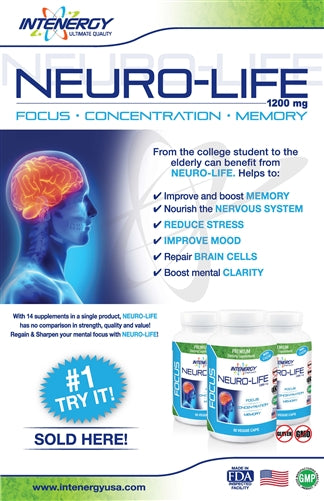 Intenergy USA Neuro-Life 60 CT Flyer