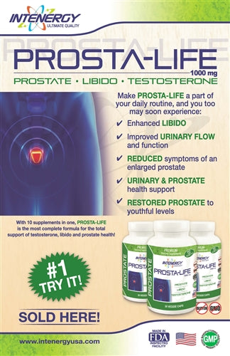 Intenergy USA Prosta-Life 30 CT Flyer